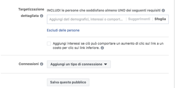 Pubblicità su Facebook