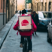 food delivery boy