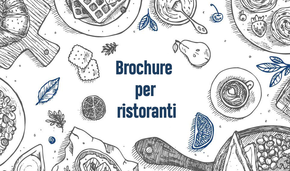 brochure per ristoranti