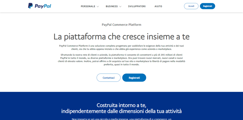 sistema pagamento ecommerce paypal