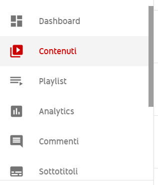 creare canale youtube