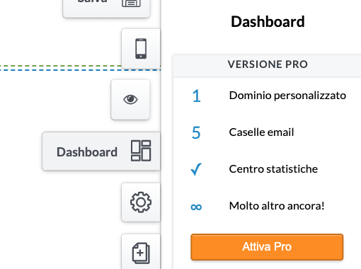 Passa a PRO One Minute Site 2.0